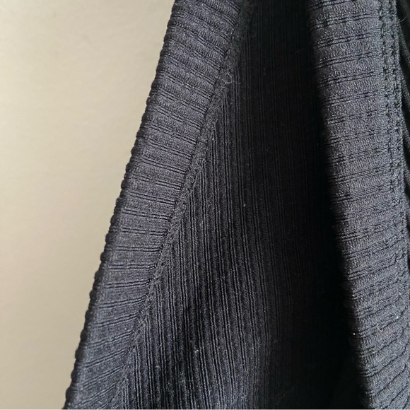 Free People Intimately Black Ribbed Crewneck Stretch Tank Top Size M/L READ - Picture 8 of 13